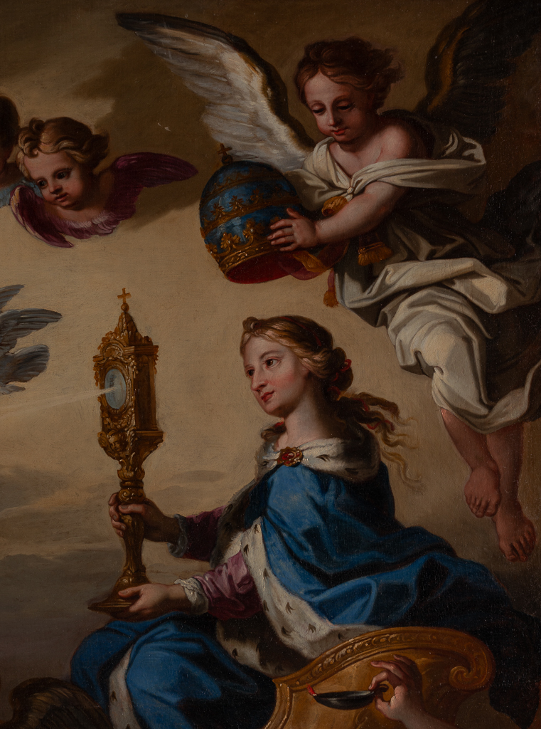 tableau : Le Triomphe du Saint-Sacrement