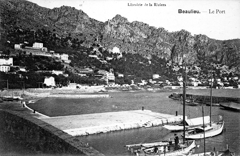 Port de Beaulieu-sur-Mer dit port de Beaulieu Plaisance, ancien port Marinoni