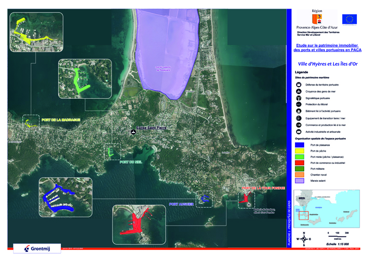 Ports et aménagements portuaires de la commune d'Hyères et de la presqu'ïle de Giens