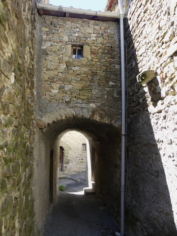 Passage couvert de la rue Étroite, vue prise du nord.