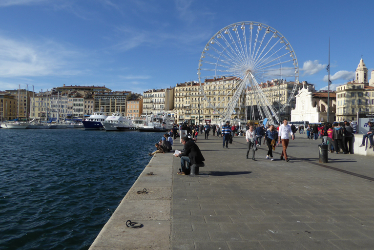 Bassin de port dit vieux-port de Marseille