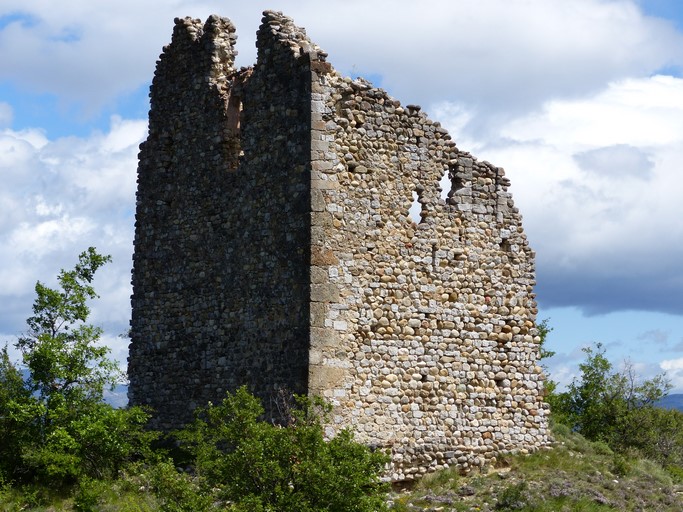 Château. Vue d'ensemble prise du nord-ouest.