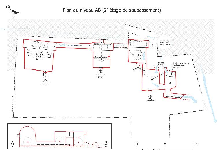 moulin à farine, à huile, à ressence et savonnerie, actuellement logement