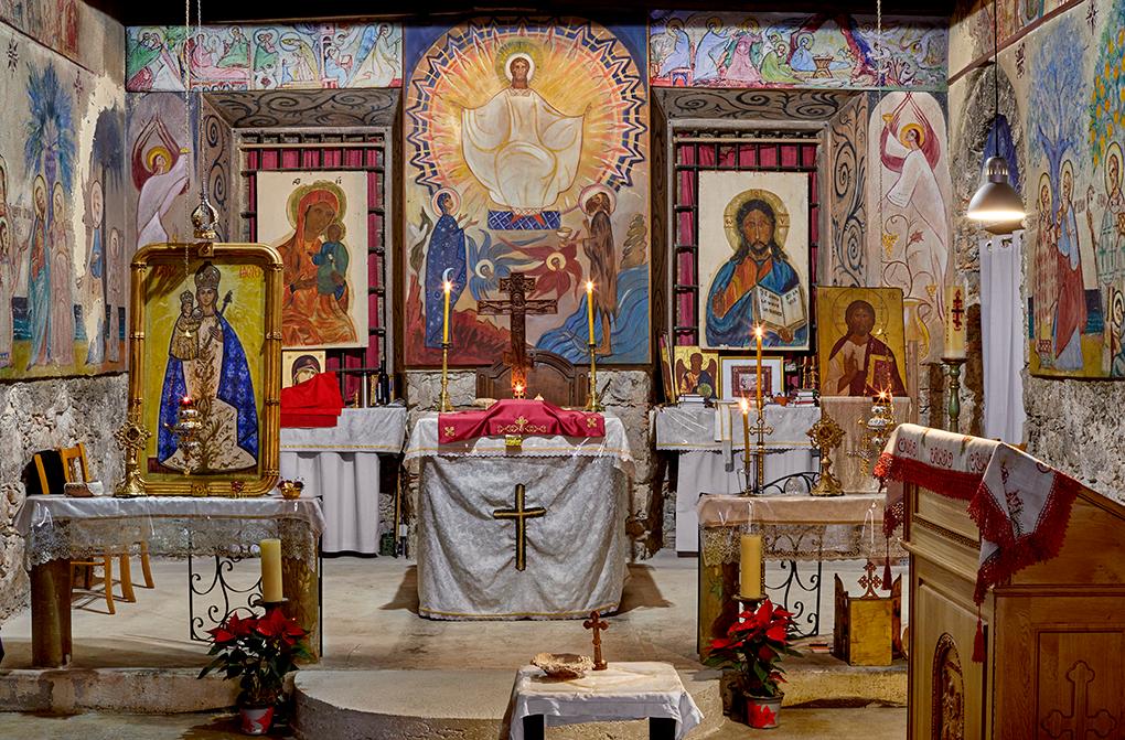 chapelle d'orthodoxes dite originellement Notre-Dame-de-Laghet du port, actuellement dite de la Dormition de la très Sainte Mère de Dieu