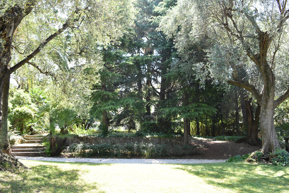 jardin d'agrément de l'Hôtel de voyageurs dit hôtel Riviera Palace, actuellement immeuble en copropriété