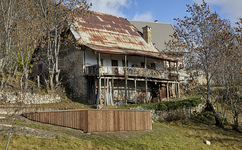 1e ferme à coursière à Clignon Haut.