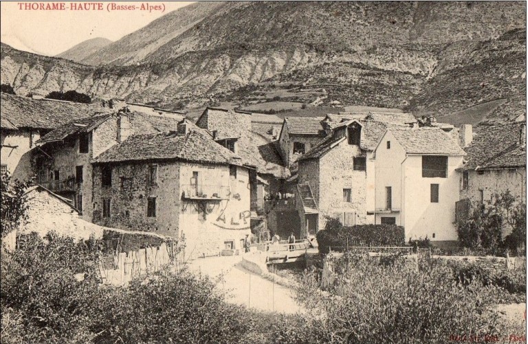 village de Thorame-Haute