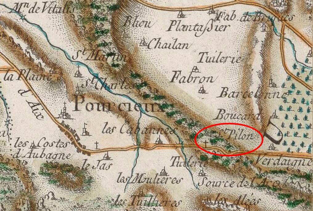 Oratoires, croix monumentales et croix de chemin (Pourcieux)