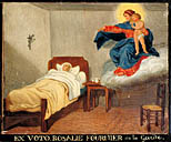 tableau, ex-voto : Demande de guérison de Rosalie Fournier