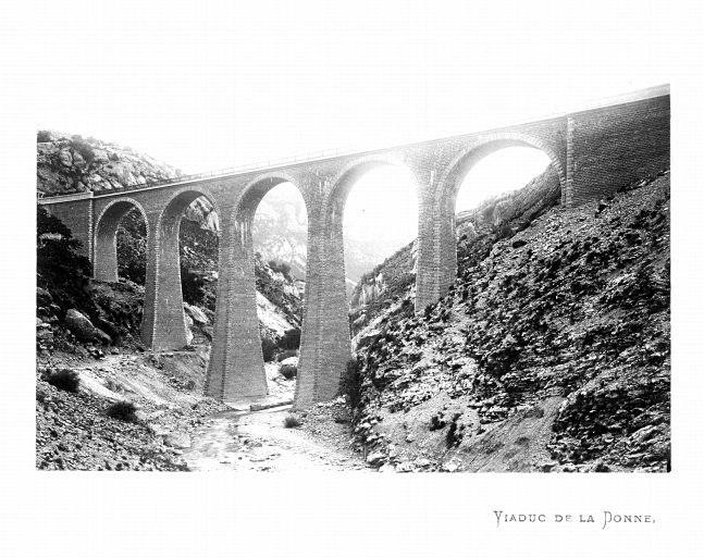 viaduc ferroviaire de la Donne