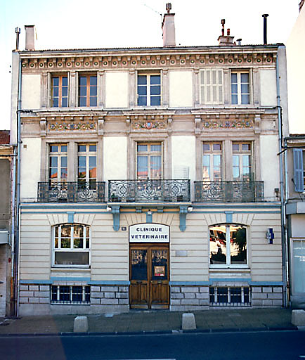 Section A5. Ilot 1. Parcelle 1357. 35, avenue Alphonse Denis. Façade nord.