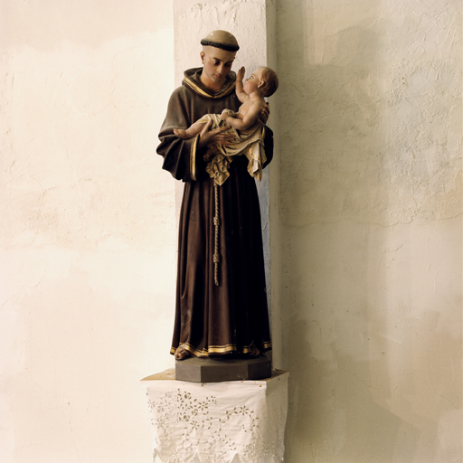 statue (petite nature) : Saint Antoine de Padoue