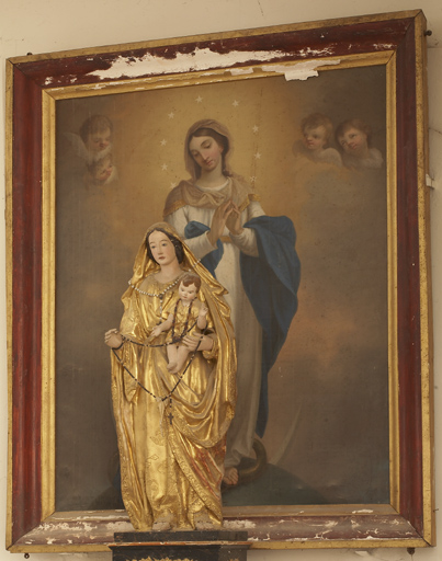 tableau d'autel : Immaculée Conception
