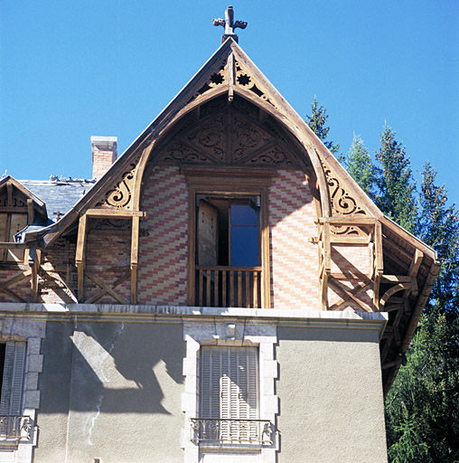 Pignon en façade sud.