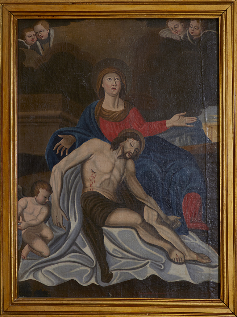 Tableau, cadre : Pietà