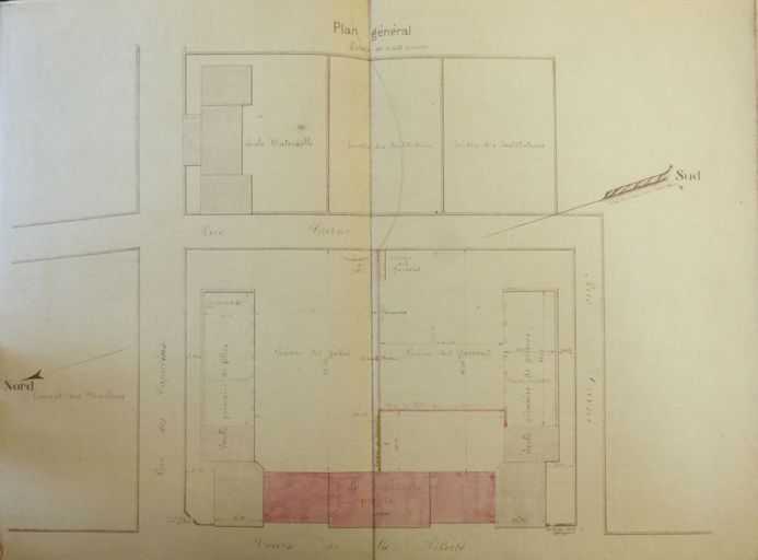 groupe scolaire, puis collège, dit collège Liberté