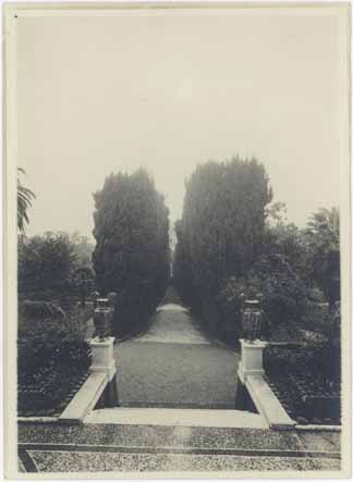 jardin d'agrément de la Villa Montfleury