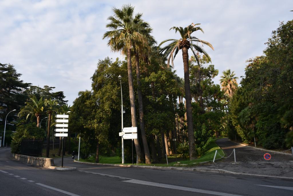 jardin d'agrément de la villa L'Africaine, actuellement parc de l'Indochine et jardin des Résidences Château Sainte-Anne