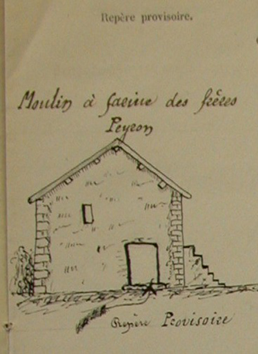 moulin à farine et à foulon puis usine textile (draperie Peyron) dite La foulonnerie, actuellement maison