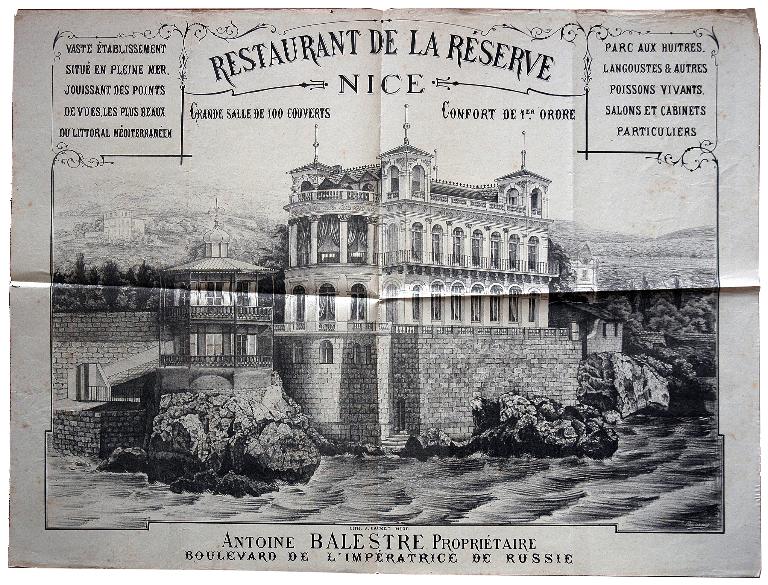 restaurant dit La Réserve, ou Roc Beach