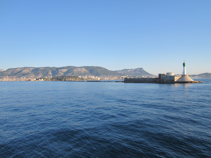 digue dite grande digue du port de Toulon