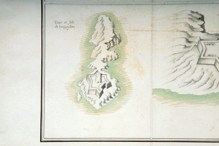 Tour et Isle de Langoustier. [avant 1643]